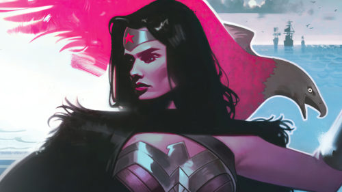 Wonder woman has eagle
