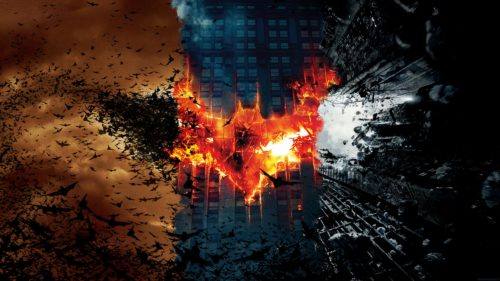 Batman movie logo wallpaper