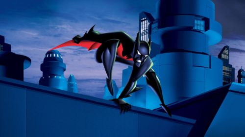 batman beyond on a ledge