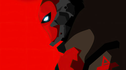 red hood face
