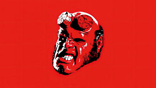 angry hell boy