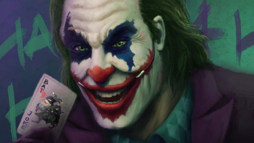 The Joker has a Bad card