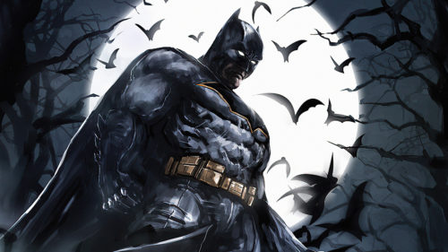 Batman in the night