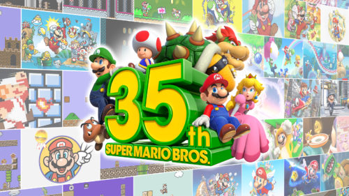 Super Mario Bros 35th Anniversary Wallpaper