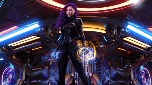 Fantasy Cyber Girl