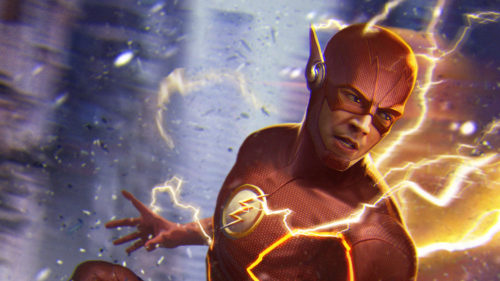 The Flash in red