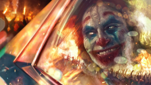 the joker is smile