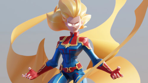 awesome captain marvel