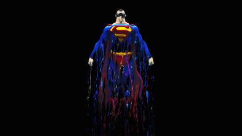 Superman splatter