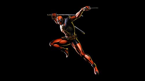 deadpool has swords