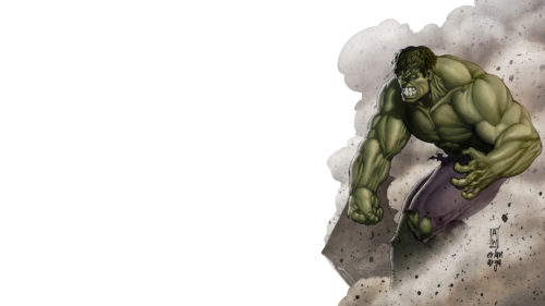hulk is angry