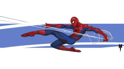 spider-man pulling