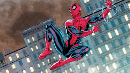 spider-man has swung