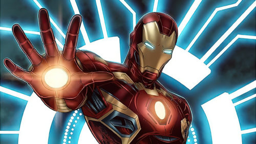 iron man blast