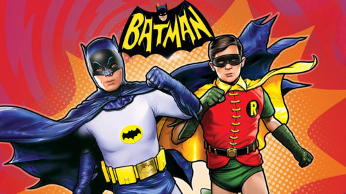 Batman 66 Running With Robin