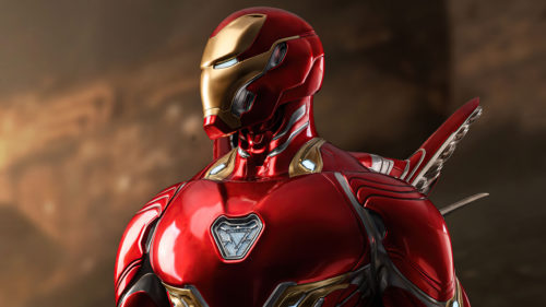 iron man is glossy