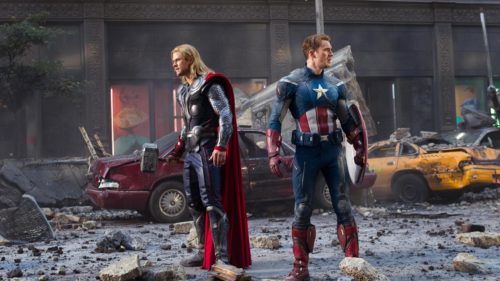 American Captain and Thunder Man