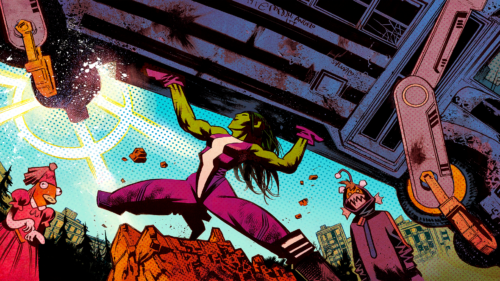 She Hulk Delivery Service