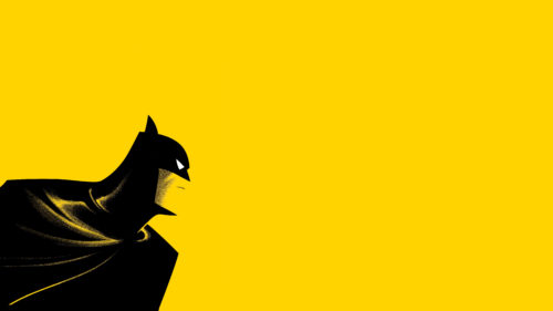 batman in the yellow