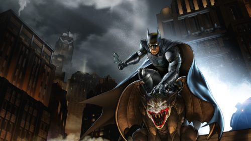 batman on a clown