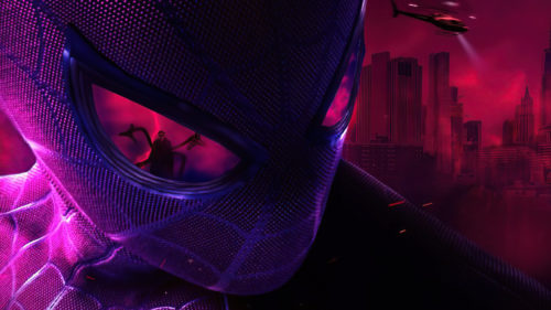 Spider-man in Red