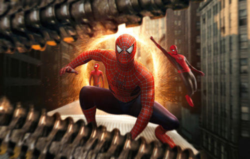 Three Spiders