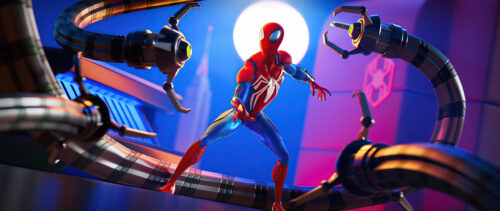 Spider-man and Metal Noodles