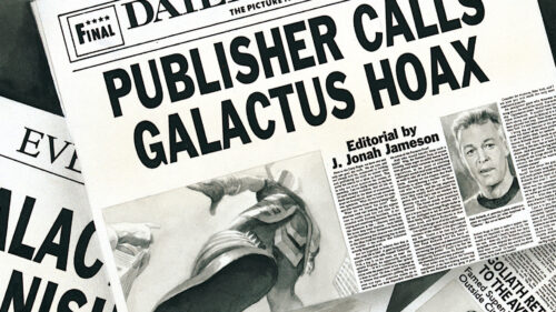 Publisher Calls Galactus Hoax