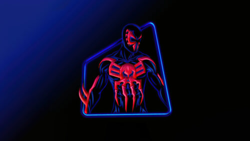 Neon Spider-man 2099