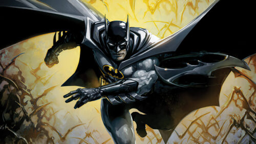 Batman in gold