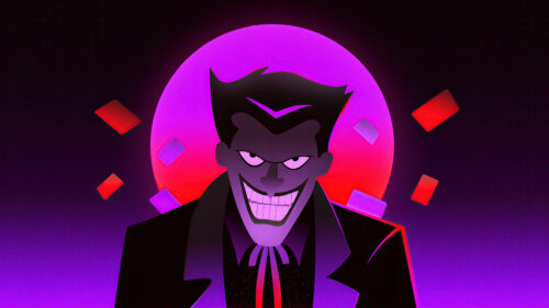 Joker in pink