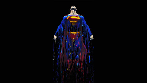 Superman splatter