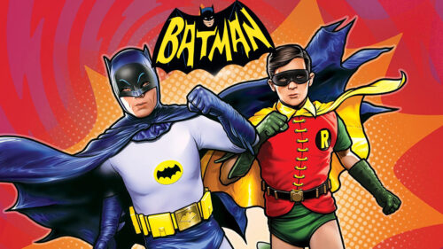 Batman 66 Running With Robin