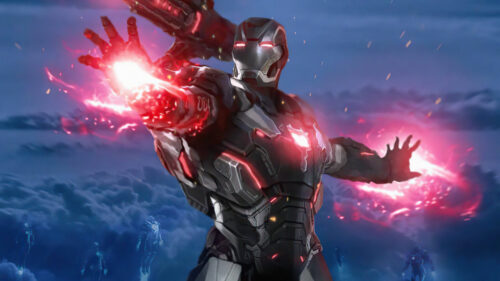War Machine Has Red Hands
