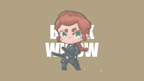Chibi Black Widow