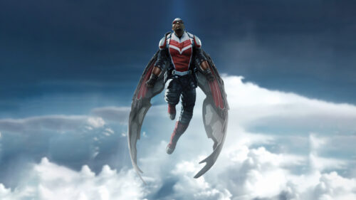 Falcon takes off