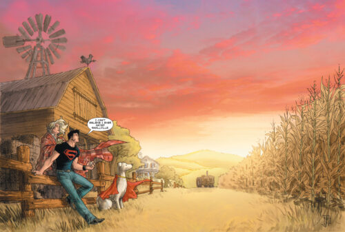 Superboy in Smallville from Adventure Comics #1 by Francis Manapul