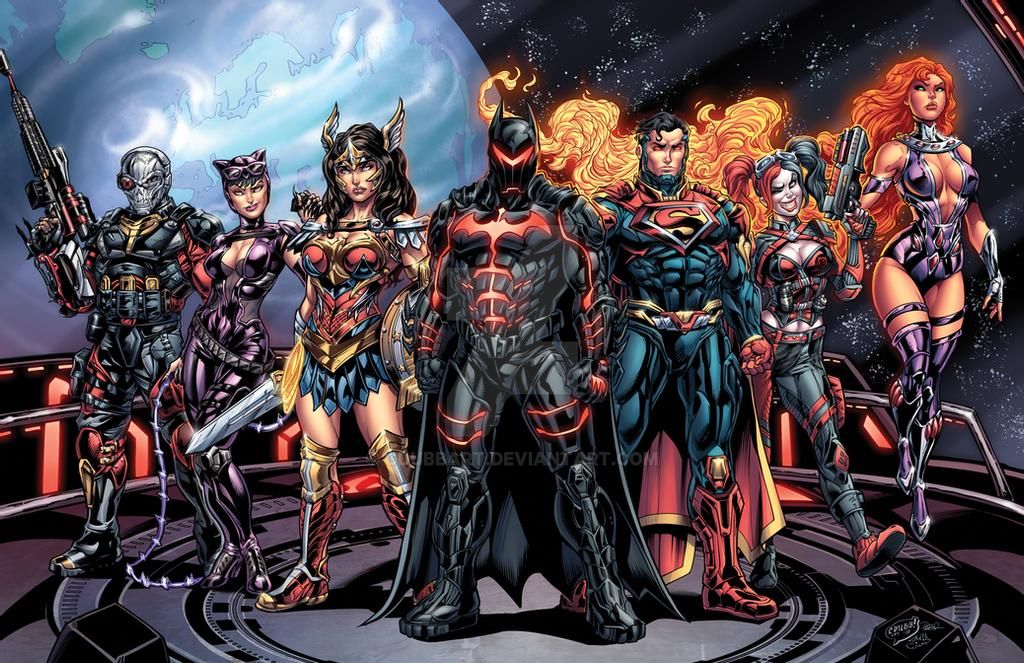 Injustice 2 Lineup by Chris Williams