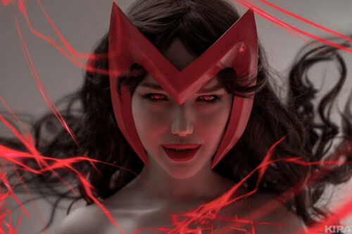 Scarlet Witch – Marvel comics by Lada Lyumos