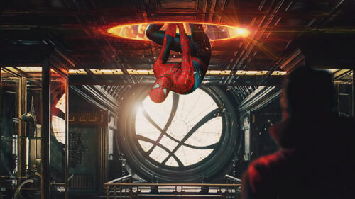 Spider-man meeting Doctor Strange
