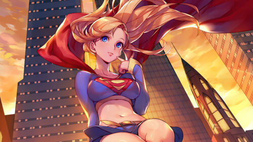 Chibi Supergirl