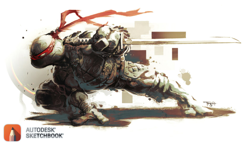 Teenage Mutant Ninja Turtles – Leonardo by Trent Kaniuga