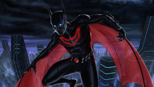 Batman beyond in mask