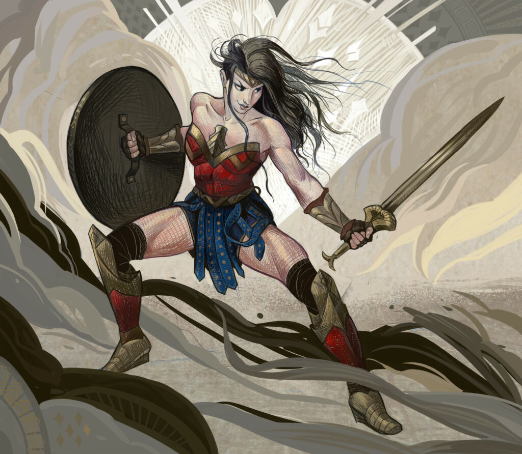 Wonder Woman by Gustavo Pelissari