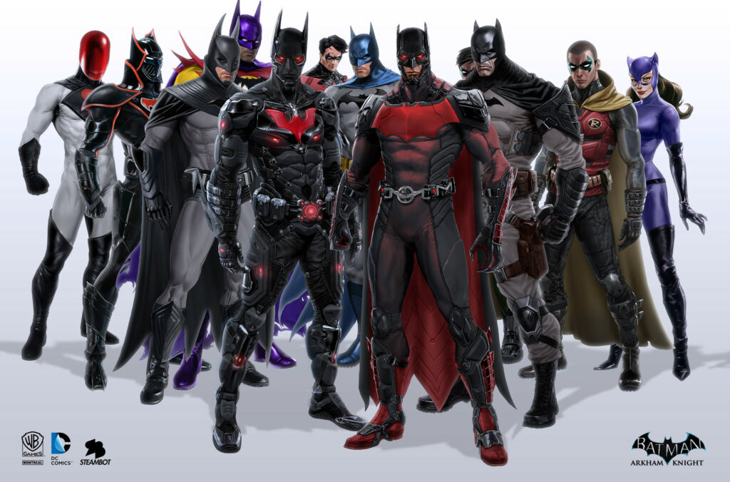 Batman Arkham Knight Skins by Joel Dos Reis Viegas