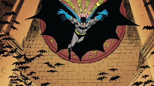 Batman Leaping