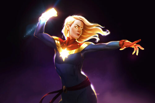 Captain Marvel – White Fist