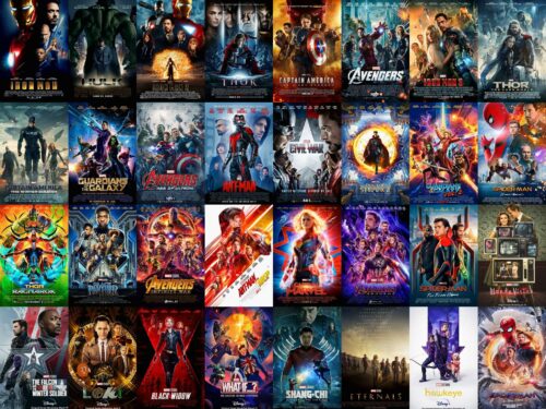 Official Posters of all 32 titles in the MCU so far…