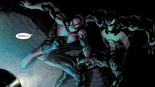This is literally Spider-man and Venom