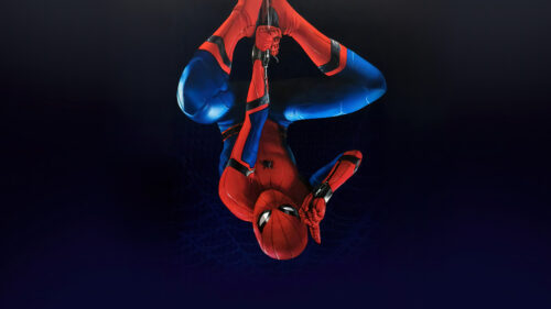 Spider-man from the ceiling